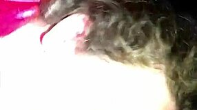 White girl gives intense blowjob