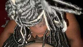 Sloppy Blowjob On Monster Cock, Tight Pussy Creampie