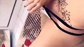 In this naughty sexchallenge, a latina slut flashes her body in a group threesome with milfs and interracial guys.