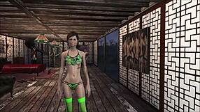 Fallout 4 sexy fashion review 8