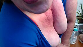 dawnskye oils up her body in a dirty bbc video