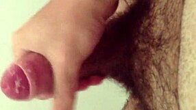 gay guy jerks off his greasy dick in this hot scene