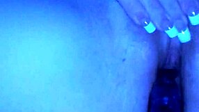 The wife is masturbating with her hubby.