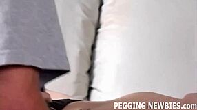 I will dominate you intensely with my strapon toy