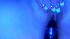 The wife is masturbating with her hubby.