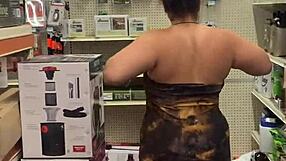 Maria Morons; Horny Latina gets a dose of big black cock in public