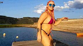 d�bora fantine going wild on the island