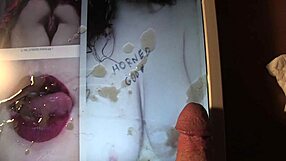 Goddess, blow my cock and tribute your cum to the horned god