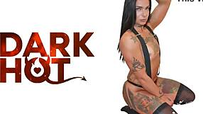 Ana Dark begs for hot blowjob and facial cumshot! Fuck me now!