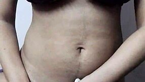 big boobs desi slut strips thongs like a nasty indian whore