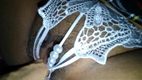 Diana studies for her exam with toys