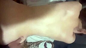 young brazilian neighbor on all fours, ready for interracial fun