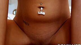 Sasha Hall Delivers Intense POV Blowjob to Interracial Cock