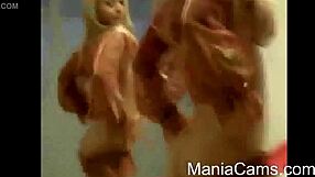 Watch These Two Hot Blondes Strip Big Boobs On Webcam!