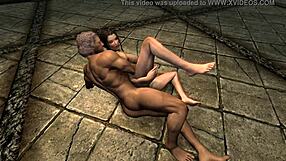 Intense Sensual Passion with Muscular Bodybuilder Lydia in Skyrim 3D Hentai Sex FHD 60FPS