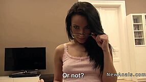 small tittied amateur girlfriend gets her ass banged hard by her friend in a group pov