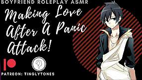 Asmr role-playing with a gay friend: A sexual and physical one