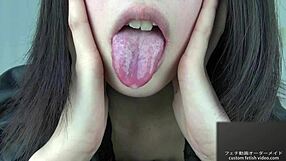 Asian Japanese Girl Licks Armpit In Bikini With Saliva And Tongue