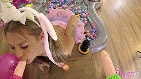 zlata shine camgirl caught using dildos for sloppy bj with fan