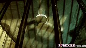 superb blonde gets a hardcore facial cumshot