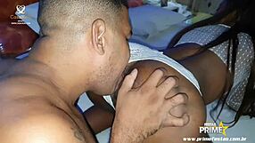 Hot Brunette Alerquina Rides Monster Cock Of Black Leo Ogro At Prostitute Party!