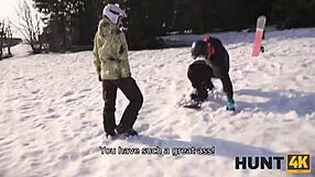 hunt4k: why does husband watch wife fuck skier?
