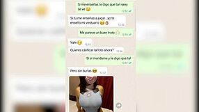 Chica gamer sends me her pack on whatsapp and we end up fucking hard