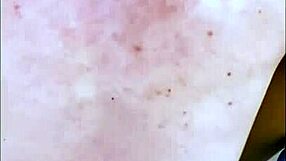 The latina stepmother moaned intensely as the student licked her tight clit, her petite body writhing in orgasmic pleasure.