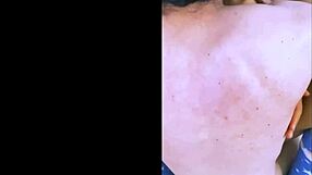 The latina stepmother moaned intensely as the student licked her tight clit, her petite body writhing in orgasmic pleasure.