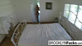 brunette babe brooklyn nude with big tits uses purple toy in pussy