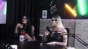 Teen in Sheer Red Lingerie Shares Swingers' Glamour Secrets