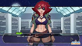 Ep4: Young 18+ girl enjoys big dildo in shaved pussy, sucking monster cock.