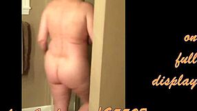 Watch mom masturbate to intense orgasm while spying!