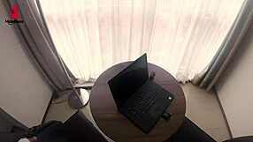 Colombian Latina Secretary Malefikas Excels in Masturbation During Work Hours at the Office