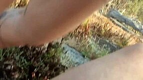 This movie features a delectable milf and she’s both cute and sexy; at some point she takes her fun to the outdoors