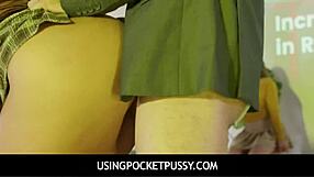 18yo Students Caught by Professor for Free Use - JC Wilds, Willow Ryder