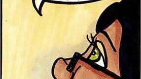 Uncensored comic featuring a fat BBW character