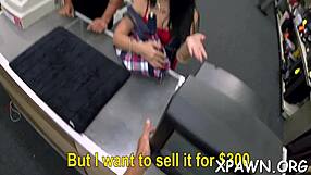 शानदार गांड वाली एमेच्योर को कड़ा लंड भर दिया!