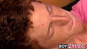 Blowjob and anal action with twinks Alan Parish and Timo Garrett tonight