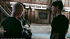 i admire this blonde babe's big tits and ass in pov roleplay at a o a academy