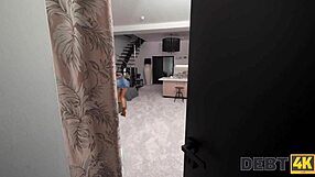 Blonde czech woman watched closely in reality pov sex