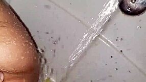 One two, I count my edges while a string of water jets build up on me