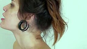 flirty nympho endures extreme anal drilling in asylum. awkward treatment pushes her limits.