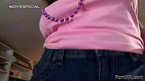 Mature blonde bitch drinks pee after anal