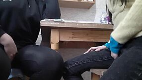 can you hear our neighbor fucking? we masturbate and cum hard