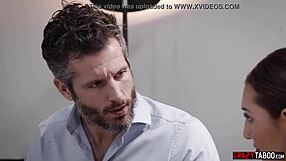 horny couple enjoys hardcore safe sex, lola fae loves it