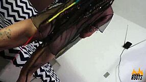 caroleta dances and sucks netto's big cock then rides it hard 😈