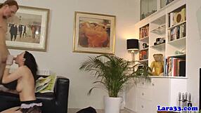 UK Mature Sucking and Fucking Hard Dick in Classy Style