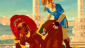 Urbosa Takes Control And Fucks Link Passionately