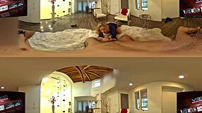 Blonde Milf Shows Way in POV